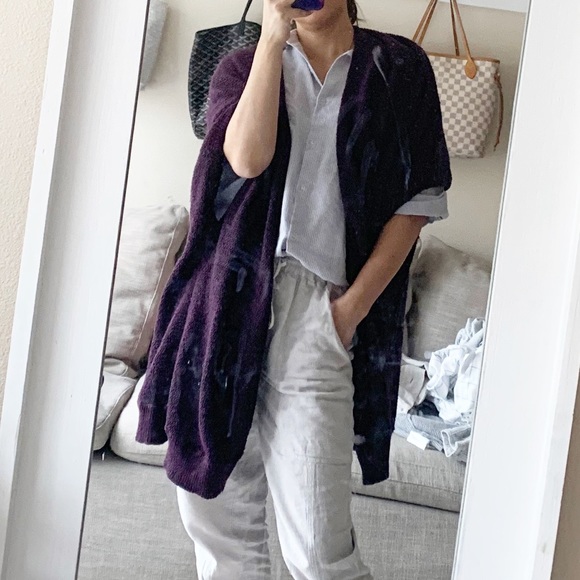 Aritzia Community Cape Cardigan Sweater - Picture 9 of 11